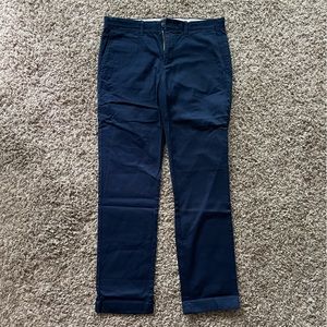 J.Crew Navy Stretch Fit Pants (30x30)